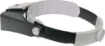 Offers four levels of magnification (1.5x, 3x, 8.5x,10x) in the one head mounted magnifier. 