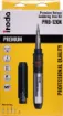 The T 2601 kit comprises the IRODA T 2600 Gas Soldering Iron supplied in a handy carry case with a range of tips and accessories including cleaning sponge, solder dispenser, blow torch, hot air blower and hot knife cutter.
&quotThis has all the convenience f