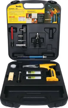 Solderpro 180 Multifunction Gas Kit The T 2651 kit comprises the T 2650 IRODA Gas Soldering Gun supplied in a sturdy carry case with a range of tips, spare butane cartridges, solder sucker, tip sponge and a range of handy tools.