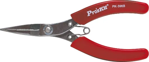 The ProsKit 1PK-369B is a long nose plier ideal for bending curves and straightening wire.