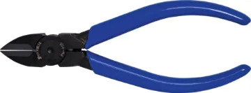 130mm Tungsten Steel Side Cutter With sharp bevelled edge and rounded jaw profile. Includes spring return handles.  
Length 130mm.