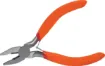 A handy tool kit for electronics use with 5 assorted pliers and cutters in a handy zip up case. 