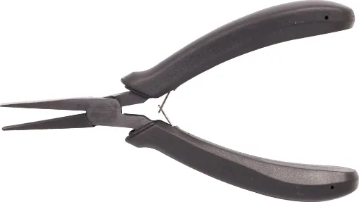 For bending component legs, IC pins etc and general use. Smooth jaws. Length 135mm.