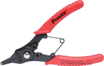 4 Piece Circlip / Snap Ring Plier Set These Pros Kit 8PK-240 pliers are suitable removing circlips and snap rings. Suits both internal and external circlips between 10 and 50mm.