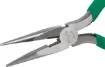 High quality, heavy duty construction.  Serrated jaws.  Incorporates cutters.  
Length 160mm.