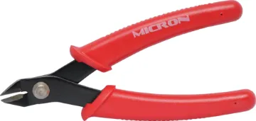 Economy 5" Micro Side Cutter Ideal for trimming component legs and cutting and stripping small cables.