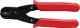 Heavy Duty Cable Cutter Curved jaws to easily cut through cables up to 9.5mm in diameter. Includes catch to lock handles closed when 
not in use.