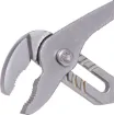 Multigrip plier grips made from carbon steel. 254mm size with serrated bull nose jaws.