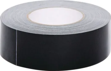 48mm x 50m Cloth Type Tape Tough and sticky, it can be used to tape down leads at a band gig or make makeshift repairs to all sorts of equipment. Tears easily in one direction. 48mm wide 50m.