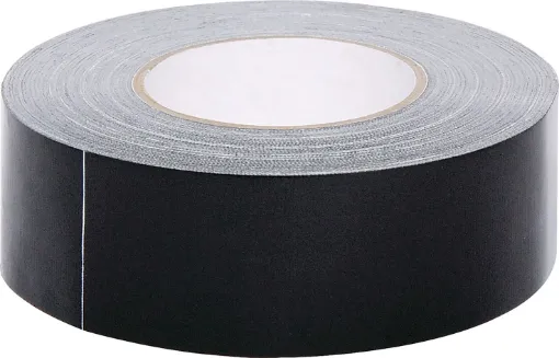 Tough and sticky, it can be used to tape down leads at a band gig or make makeshift repairs to all sorts of equipment. Tears easily in one direction. 48mm wide 50m.