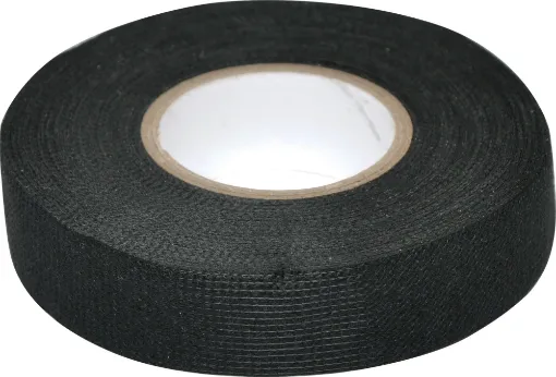 This Wiring Harness Cloth Tape is a great alternative to PVC tape. 19mm width. 25m length.