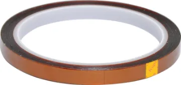 8mm x 33m High Temperature Polyimide Tape Offers high heat resistance and excellent dielectric strength. The tape removes cleanly without leaving a residue. Ideal for use in electrical insulation or masking circuit boards during wave soldering. 33m rolls.