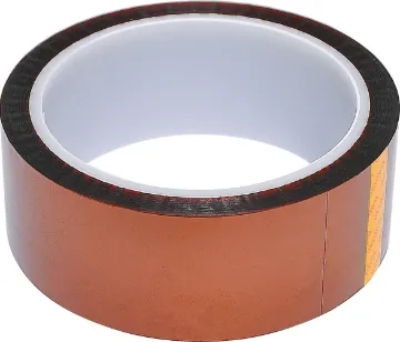36mm x 33m High Temperature Polyimide Tape Offers high heat resistance and excellent dielectric strength. The tape removes cleanly without leaving a residue. Ideal for use in electrical insulation or masking circuit boards during wave soldering. 33m rolls.