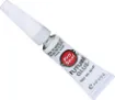 This Future Glue is a quick-setting adhesive that bonds through oily or dirty surfaces and works best on a variety of surfaces. 