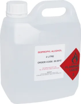 Isopropyl Alcohol 2 Litres Isopropyl alcohol can be used as a universal cleaner for electronics equipment. Ideal for removing dust, buildup and marks on casings etc. As well as being a handy way to clean PCB surfaces when servicing.