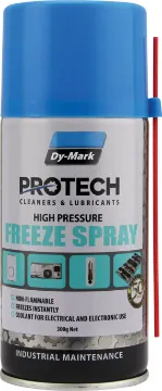 Freezer Spray Non Flammable Aerosol 300g An ozone-safe, non-corrosive, non-flammable freezing spray. Useful for rapid detection of temperature dependent circuit faults, testing thermal sensors, or locating dry joints on PCBs. Non-flammable type. 300g.