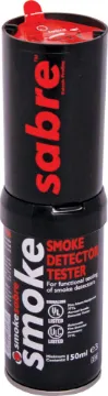 Canned Smoke For Testing Fire Alarm Detector 150ml Canned smoke allows you to meet fire system test requirements without contaminating the smoke detector. The unique formula does not affect detector sensitivity or increase the risk of false alarm. The smoke is non-toxic and dissipates quickly allowing you to test multiple detectors easily. 150ml Aerosol can w/ extension lid