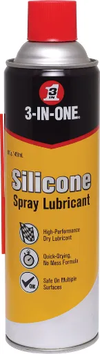 General purpose silicon spray for lubrication and preservation. Ideal for restoring worn rubber parts. Also provides lubrication for moving parts such as plastic gears. Excellent moisture repellent qualities. Two way spray nozzle. 300g.