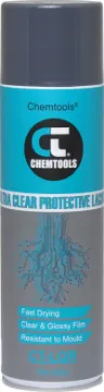 Clearcote Circuit Board Lacquer This circuit board lacquer is a general purpose resin coating for printed circuit boards.