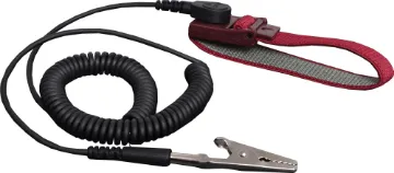 Anti-Static Wrist Strap 1.8m Elastic adjustable wrist strap allows full freedom of movement while protecting components from static damage.  Fantastic for assembly or service work.