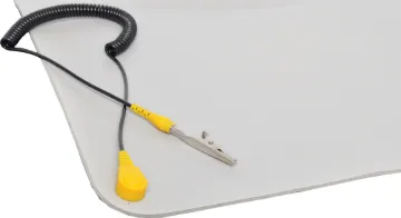 Anti-Static Mat 55 x 30cm Large 55 x 30cm size will allow you to work on static sensitive items while protecting components from static damage. Fantastic for any assembly or service work.