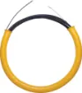 An innovative lightweight device designed to make running cables in conduits, above false ceilings, inside walls and under floors an absolute breeze! The 6mm flexible polyester coated coil does not kink, even in tight corners and is quickly retractable wh