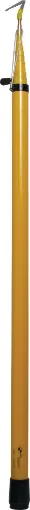 For use in long spans and in hard to reach areas in ceilings, under floors and crawl spaces. Ideal for use when running cable across suspended ceilings. Extends from 0.6m out to 4.8m and is fitted with a unique flexible hook end which is suitable