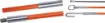 Now available in a kit including four rods & 5 brass accessory tips.
Supplied in ten 1m lengths, these flexible rods may be screwed together to form a single 10m length. Typically used when running cable across suspended tile ceilings. Allows you