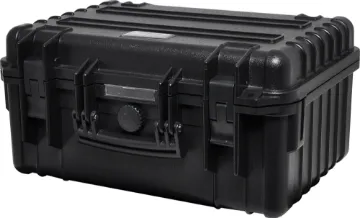 384x309x179mm Protective ABS Case We've sourced these quality Jellyfish IP67 equipment cases from a leading manufacturer at an amazing price and are happy to pass the savings on to you! They are great for storing test gear, tools, cameras, computers - anything. Padlocakble latches with perforated foam inner for easy customisation.