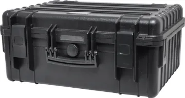 444x369x199mm Protective ABS Case We've sourced these quality Jellyfish IP67 equipment cases from a leading manufacturer at an amazing price and are happy to pass the savings on to you! They are great for storing test gear, tools, cameras, computers - anything. Padlocakble latches with perforated foam inner for easy customisation.