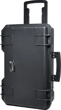 559x360x229mm Protective ABS Case With Wheels We've sourced these quality Jellyfish IP67 equipment cases from a leading manufacturer at an amazing price and are happy to pass the savings on to you! They are great for storing test gear, tools, cameras, computers - anything. Padlocakble latches with perforated foam inner for easy customisation.