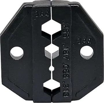 3A4 Replacement Jaw to suit T2174 A replacement interchangeable jaw to suit the ratchet coaxial crimping tool in the T2174 kit.