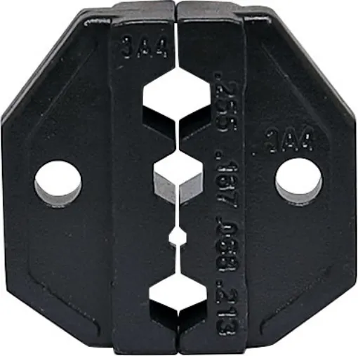 A replacement interchangeable jaw to suit the ratchet coaxial crimping tool in the T2174 kit. 