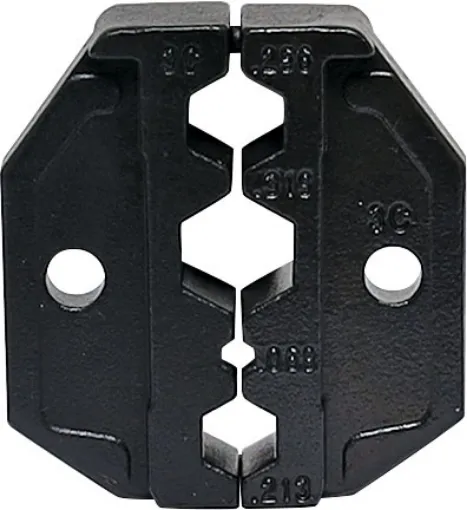A replacement interchangeable jaw to suit the ratchet coaxial crimping tool in the T2174 kit. 