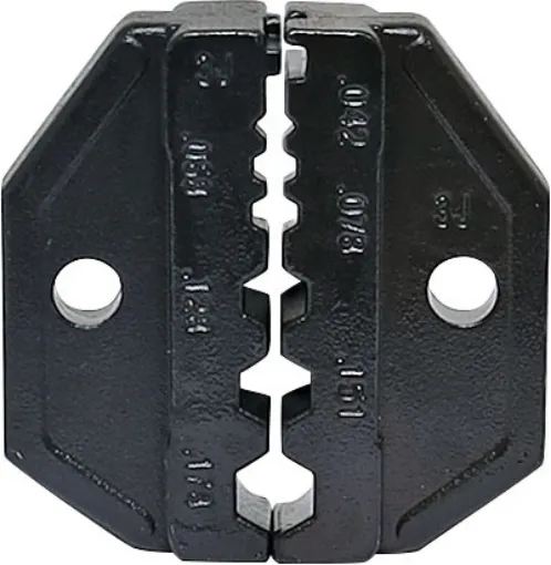 A replacement interchangeable jaw to suit the ratchet coaxial crimping tool in the T2174 kit. 