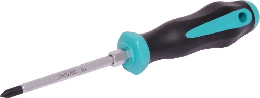 Features ergonomic soft rubber handle. Ideal for equipment manufacturers, installers, 
technicians, etc.