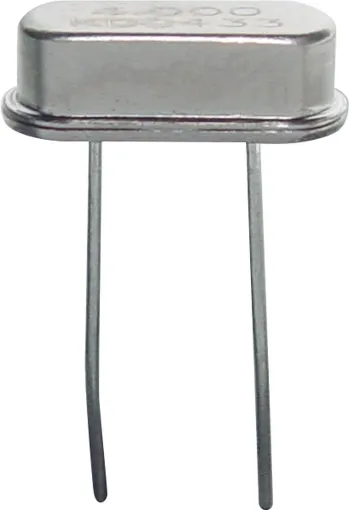 Equivalent Series Resistance (ESR): 100 Ohm Max
Frequency tolerance: &plusmn30ppm (@25&degC)
Operating temperature: -20&degC to 70&degC
Shunt capacitance: 7pf max.
Load capacitance: 10 to 32pf or series resonant
Insulation resistance: 500Meg Ohm @ 100VDC
Drive level: 1mW max