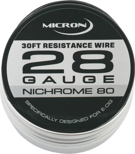 Ideal for wiring heating elements such as e-cigarettes, etc. 80% nickel, 20% chromium. 28AWG.