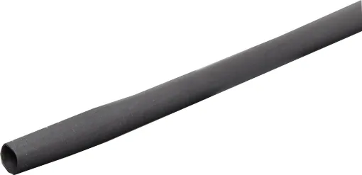 Nominal: 3mm (4.5mm across when flattened) when shrunk: 1.5mm
Military grade flexible tubing.  Suitable for insulation, colour coding, strain relief and protection in electrical and electronic applications.  