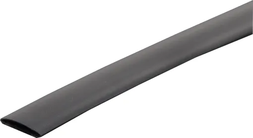 Nominal &Oslash: 10mm (15.5mm across when flattened) &Oslash when shrunk: 5.0mm
Military grade flexible tubing.  Suitable for insulation, colour coding, strain relief and protection in electrical and electronic applications.