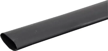 Black 13mm Heat Shrink Tubing 1.2m Length Nominal Ø: 13mm (20.5mm across when flattened) Ø when shrunk: 6.5mm
Military grade flexible tubing. Suitable for insulation, colour coding, strain relief and protection in electrical and electronic applications.