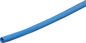 Blue 3mm Heat Shrink Tubing 1.2m Length This heat shrink is a shrinkable plastic tube used to insulate wires, providing abrasion resistance and environmental protection for stranded and solid wire conductors, connections, joints and terminals in electrical work.