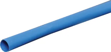 Blue 6mm Heat Shrink Tubing 1.2m Length This heat shrink is a shrinkable plastic tube used to insulate wires, providing abrasion resistance and environmental protection for stranded and solid wire conductors, connections, joints and terminals in electrical work.