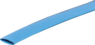 Blue 10mm Heat Shrink Tubing 1.2m Length This heat shrink is a shrinkable plastic tube used to insulate wires, providing abrasion resistance and environmental protection for stranded and solid wire conductors, connections, joints and terminals in electrical work.