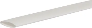 White 10mm Heat Shrink Tubing 1.2m Length This heat shrink is a shrinkable plastic tube used to insulate wires, providing abrasion resistance and environmental protection for stranded and solid wire conductors, connections, joints and terminals in electrical work.