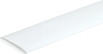 White 20mm Heat Shrink Tubing 1.2m Length This heat shrink is a shrinkable plastic tube used to insulate wires, providing abrasion resistance and environmental protection for stranded and solid wire conductors, connections, joints and terminals in electrical work.
