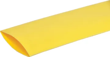 Yellow 30mm Heat Shrink Tubing 1.2m Length This heat shrink is a shrinkable plastic tube used to insulate wires, providing abrasion resistance and environmental protection for stranded and solid wire conductors, connections, joints and terminals in electrical work.