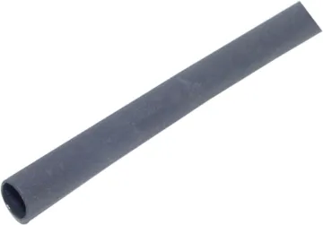 Black 3mm Adhesive Heat Shrink Tubing 1.2m Length Colour: Black
Nominal  : 3mm (4.5mm across when flattened)
Ø when shrunk: 1.5mm
Glue backed heatshrink is ideal for minimising cable movement and reducing moisture ingress into cable joins and plugs.