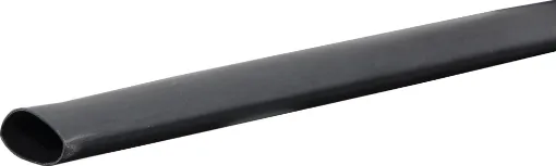 Colour: Black
Nominal  : 19mm (30mm across when flattened)
&Oslash when shrunk: 9.5mm

Glue backed heatshrink is ideal for minimising cable movement and reducing moisture ingress into cable joins and plugs.