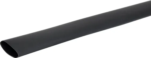 Colour: Black
Nominal &Oslash: 30mm (47mm across when flattened) 
&Oslash when shrunk: 15mm 

Glue backed heatshrink is ideal for minimising cable movement and reducing moisture ingress into cable joins and plugs.
